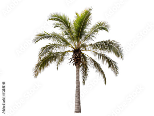 a palm tree with a white background