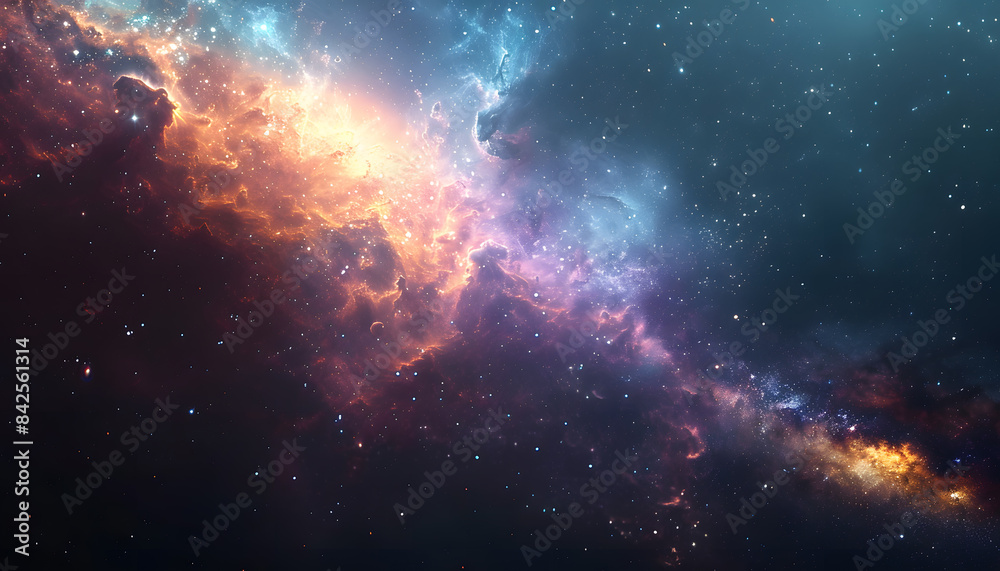 Fototapeta premium space background