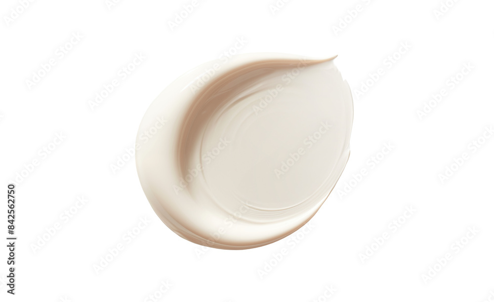 cosmetic smear cream texture on transparent background cosmetic smear cream texture on transparent background