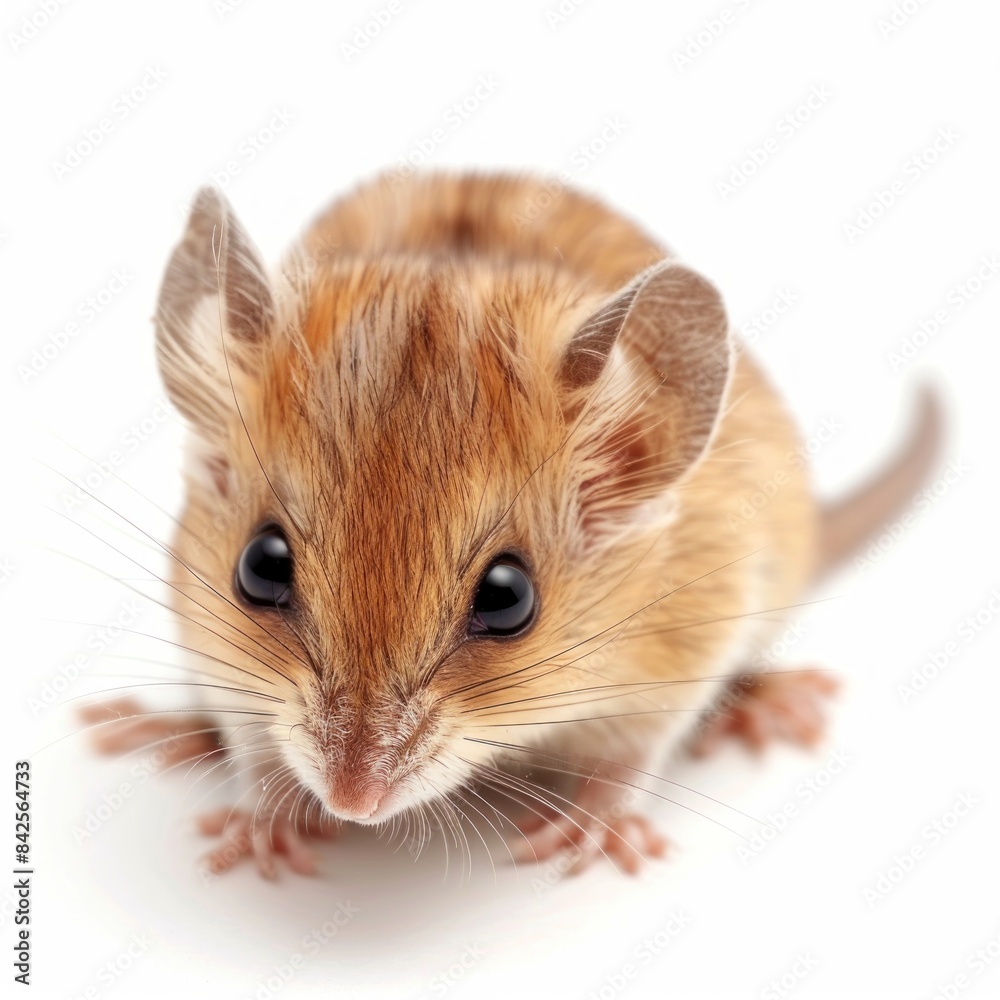 Dormouse isolated on white background Dormouse isolated on white background