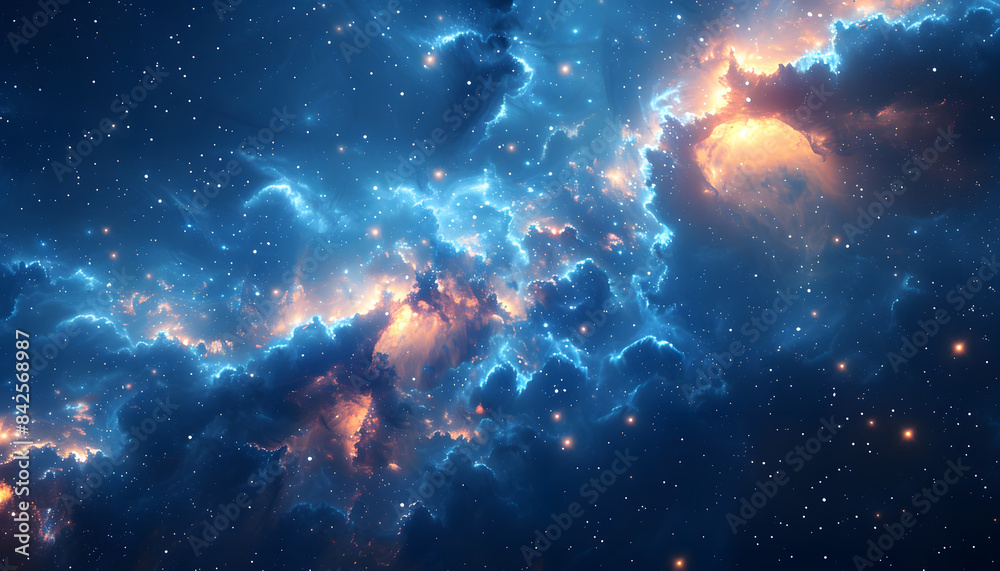 Obraz premium space background