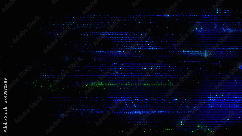 A background or overlay texture of distorted digital glitch effects. A background or overlay texture of distorted digital glitch effects.