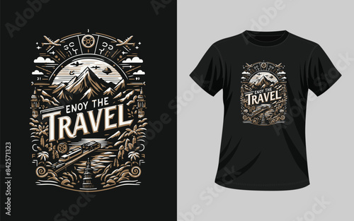 travel new t shirt design.