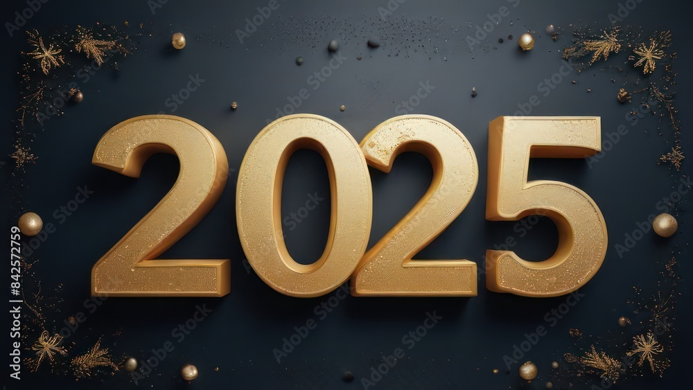 numbers 2025. concept of the new year 2025. postcards for 2025