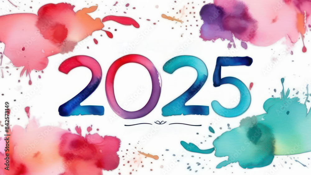 numbers 2025. concept of the new year 2025. postcards for 2025 numbers 2025. concept of the new year 2025. postcards for 2025