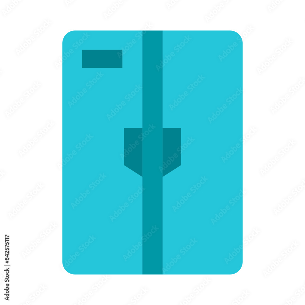 Refrigerator Flat Icon Refrigerator Flat Icon