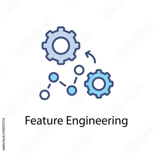 Feature Engineering vector icon
