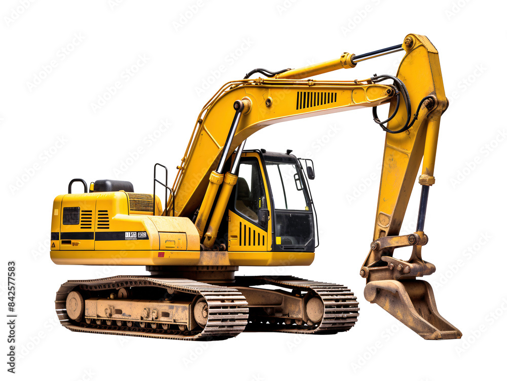 a yellow construction vehicle with a bucket a yellow construction vehicle with a bucket