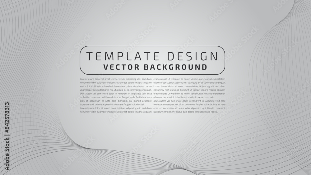 Fototapeta premium Template Background White 5