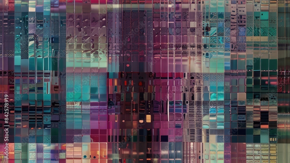 Fototapeta premium abstract background with squares