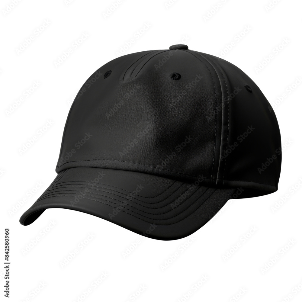 Baseball cap mockup front view on transparent or white background Baseball cap mockup front view on transparent or white background