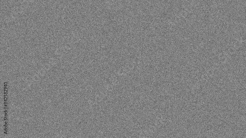 No signal, glitch retro TV screen. Distortion analog TV signal. Television error screen. SMPTE color bars data glitches. Bad signal, damaged interference, flickering old vintage TV screen. photo
