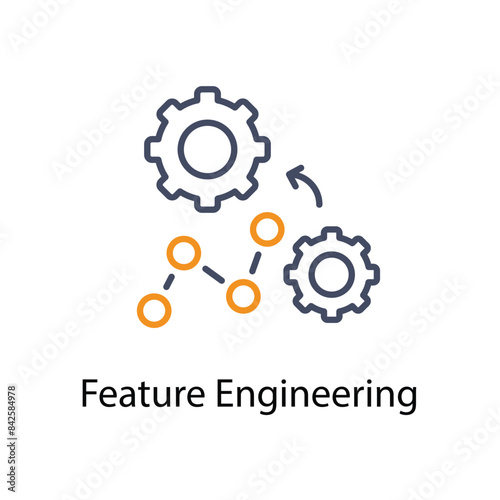 Feature Engineering vector icon