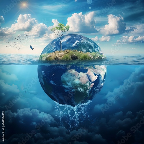 World Hydrography Day Creative Design photo