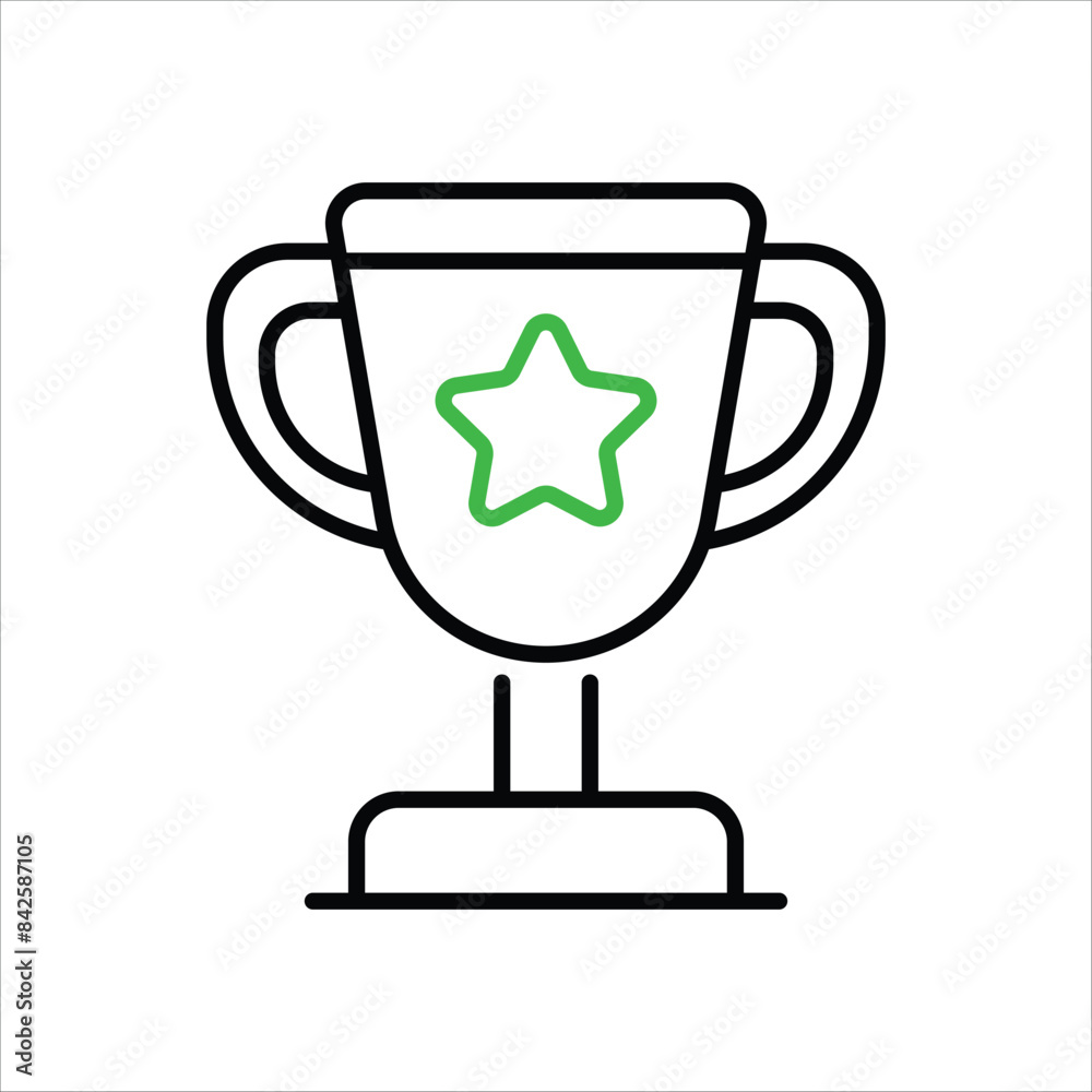 Trophy vector icon Trophy vector icon