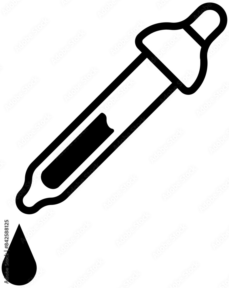 Dropper icon.Tincture icon.Pipette symbols
Dropper icon.Tincture icon.Pipette symbols