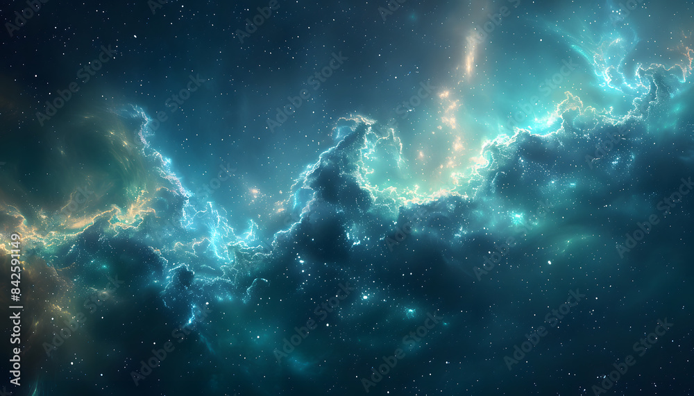 Obraz premium space background