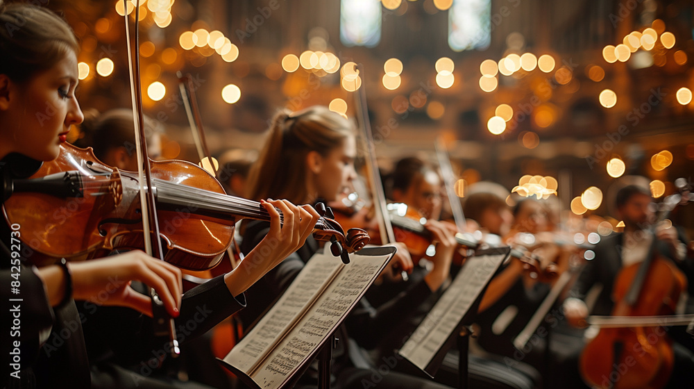 Fototapeta premium orchestra concert