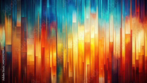Multicolored Abstract Texture Background  with a Playful Vibe Describes color and mood..