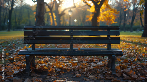 bench in park