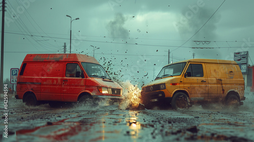 Van accident
