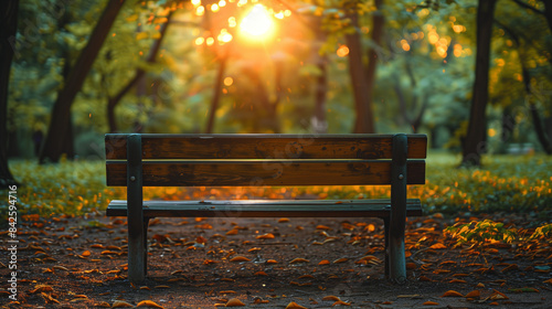 bench in park