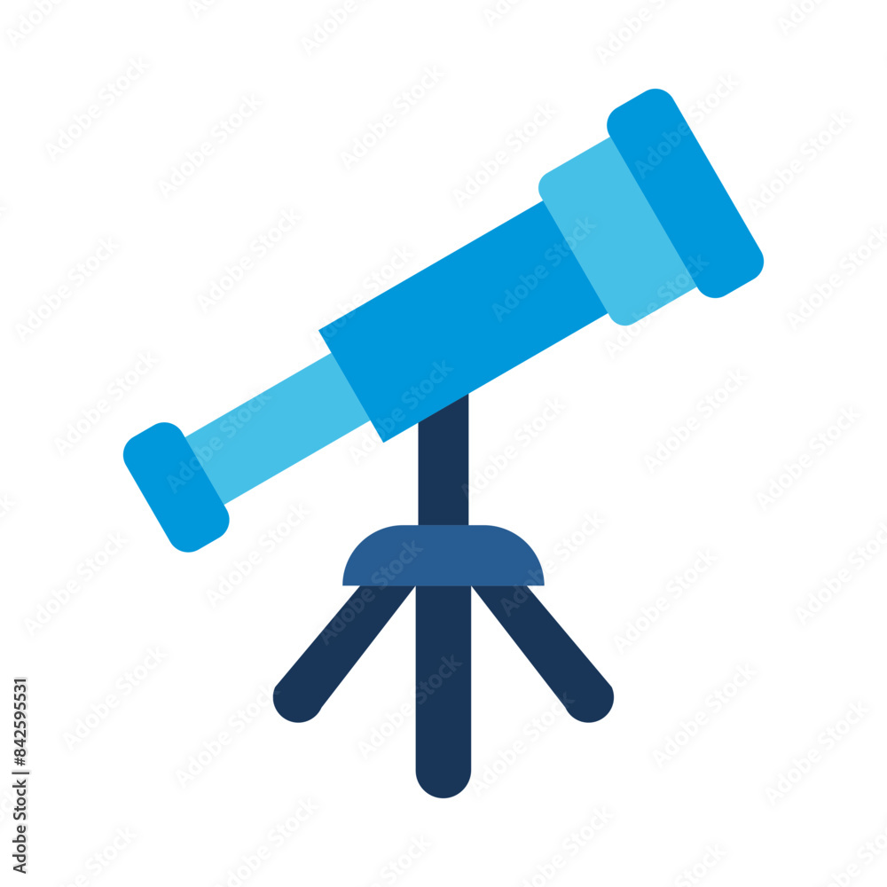 Telescope Flat Icon Telescope Flat Icon
