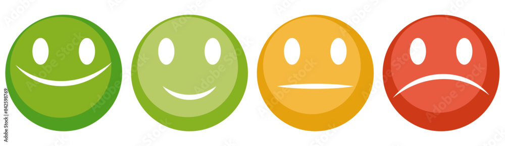 Fototapeta premium Smiley Avis Opinion