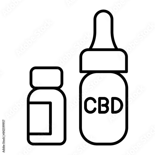 CBD oil icon