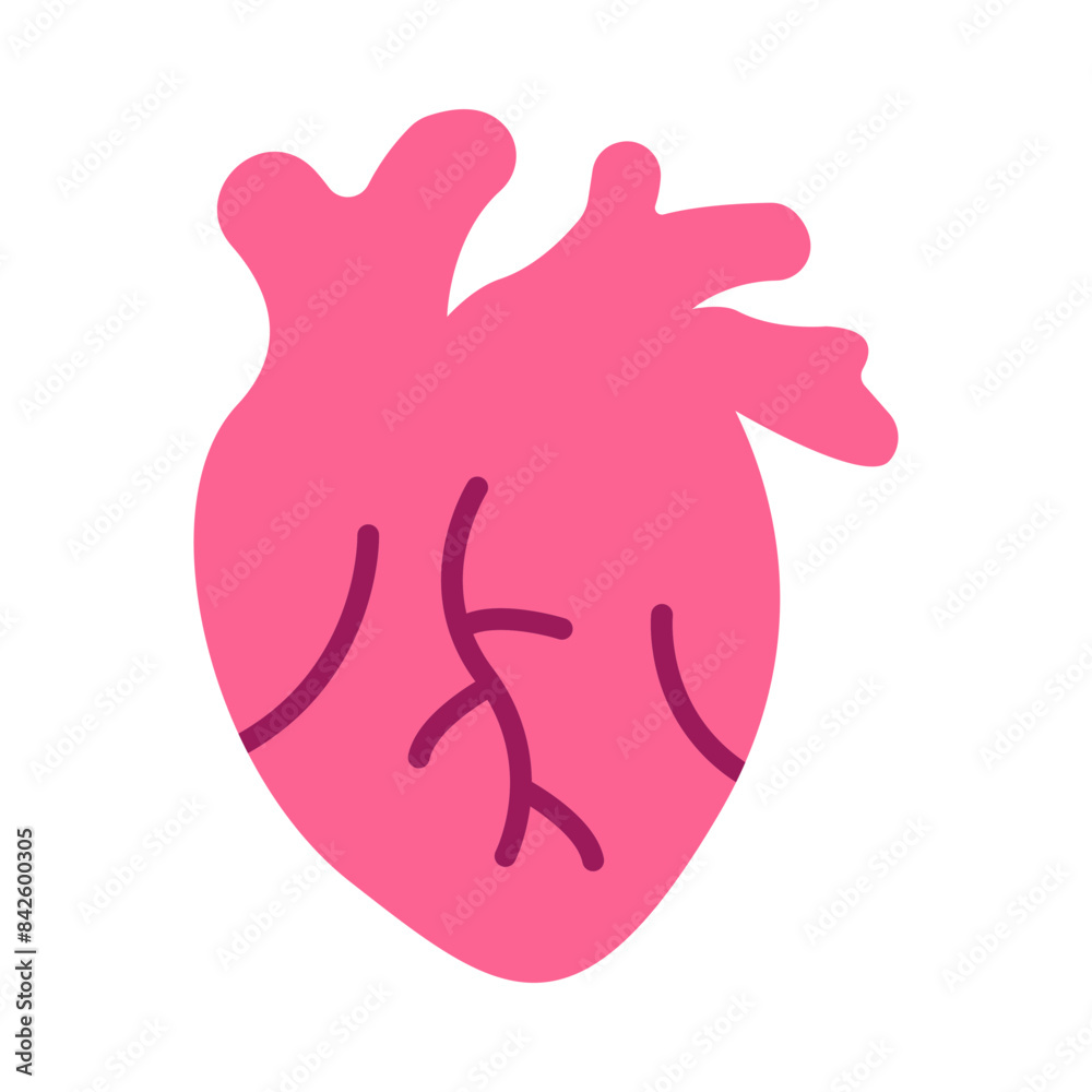 Obraz premium Heart Flat Icon