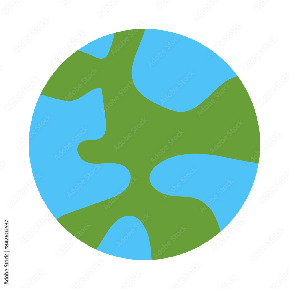 Earth Flat Icon Earth Flat Icon