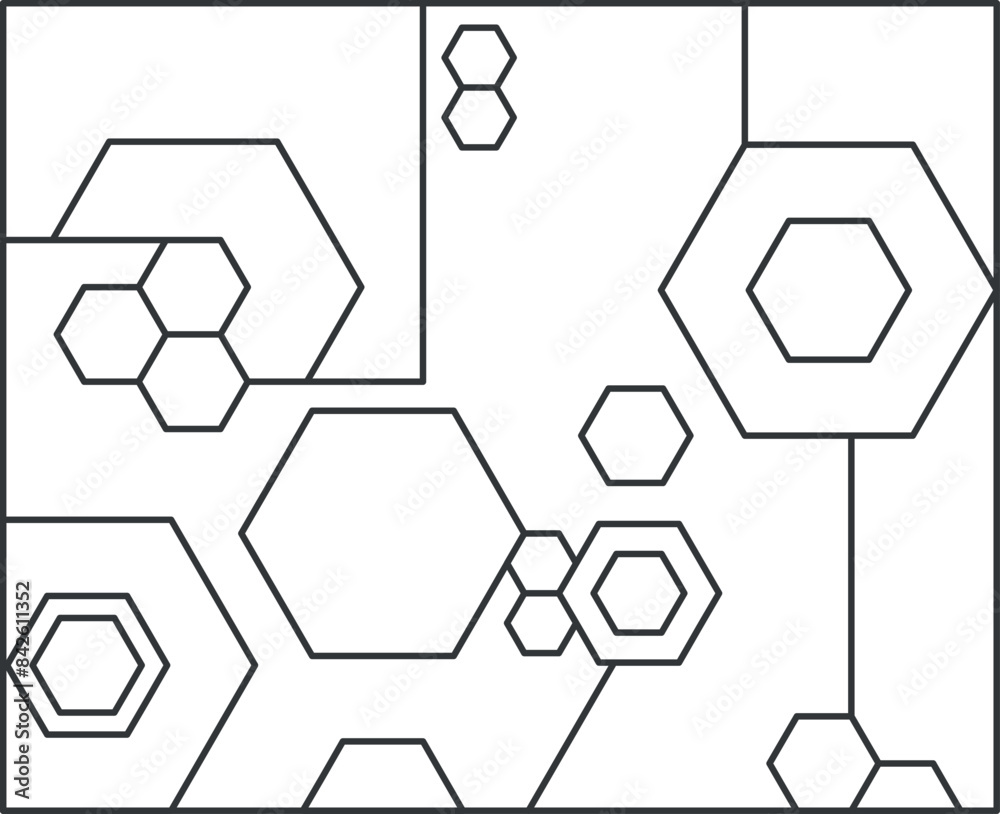 hexagon pattern black and white hexagon pattern black and white