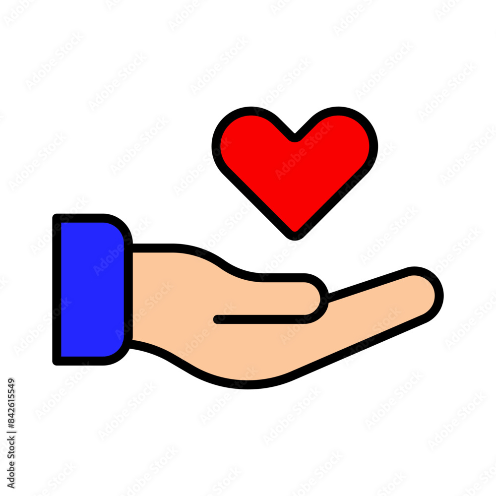 Charity icon. Hand holding heart, love, compassion, giving, support, care, help, charity, kindness, altruism. Charity icon. Hand holding heart, love, compassion, giving, support, care, help, charity, kindness, altruism.