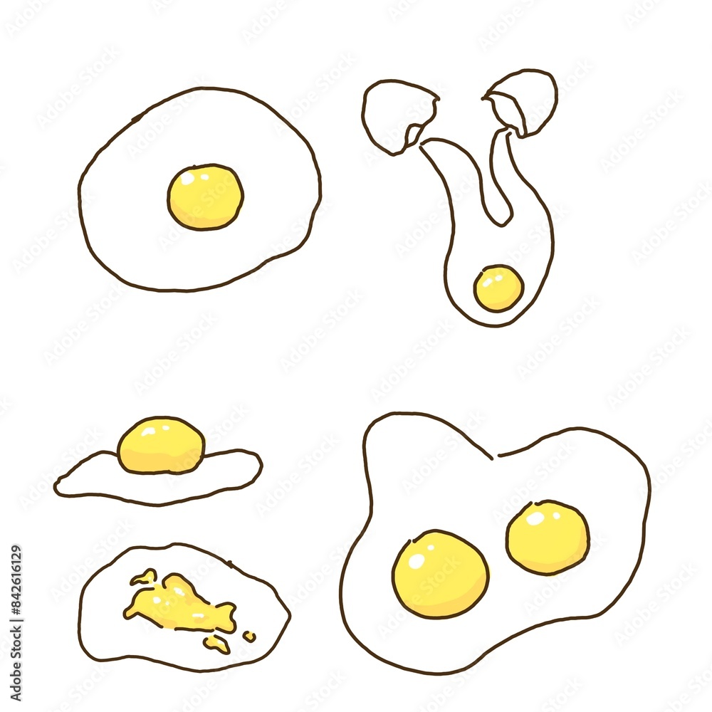 fried egg fried egg