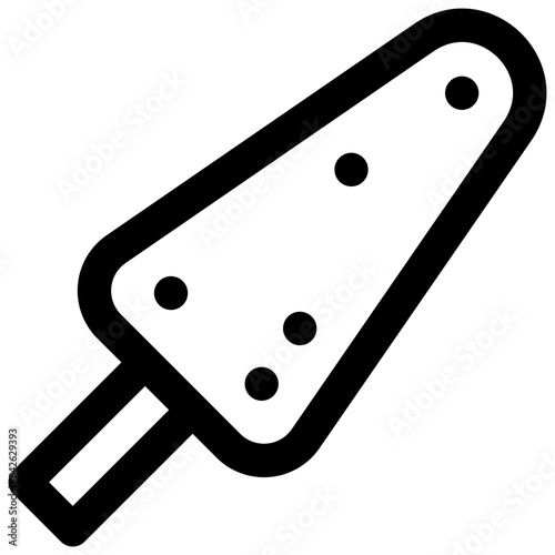 Kulfi. Editable stroke vector icon.