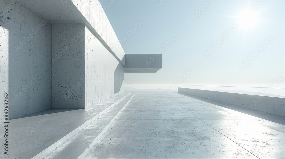 Obraz premium On a sunny day, the sun cannot be seen