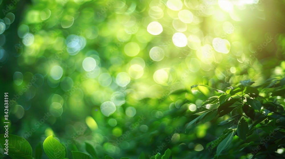 Green bokeh light background summarized Green bokeh light background summarized