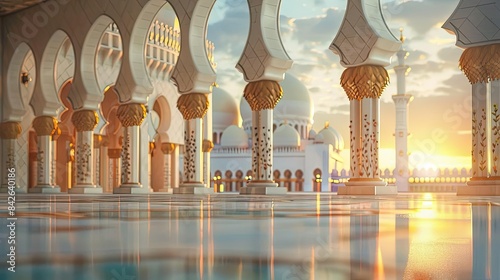 mosques, eid al - adha background, dubai, dubai, mosque, architecture, building, floor, no people, sky, reflection, light, reflection, reflection, reflection, reflection