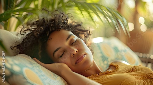 Tranquil Slumber by the Poolside