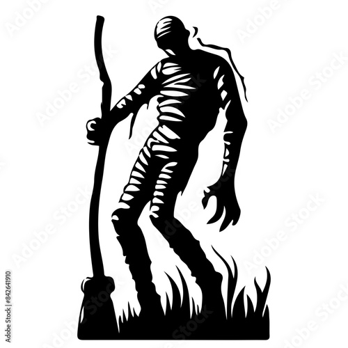 halloween mummified