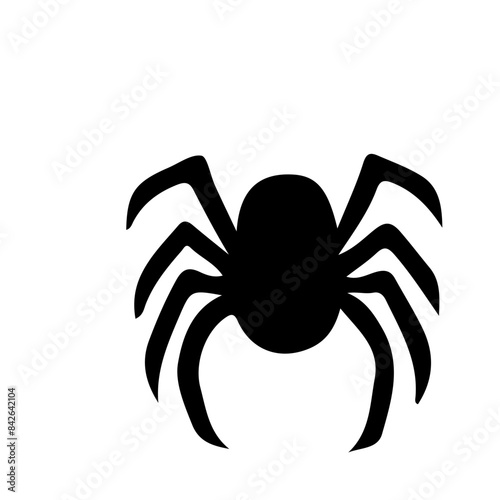 Spider Silhouette Vector