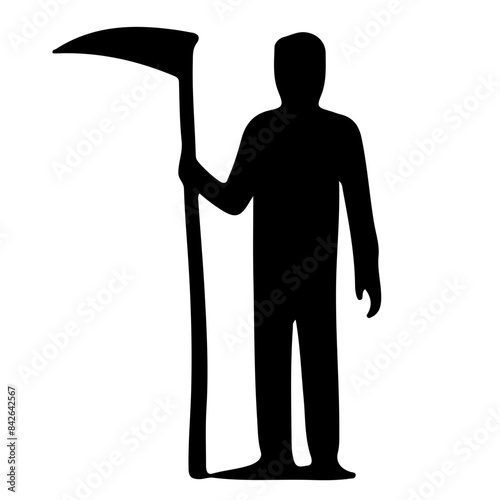 Sinister Halloween Horror Silhouette