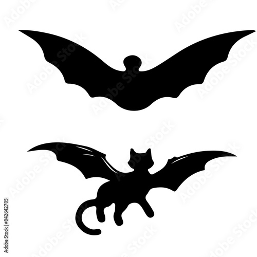 Halloween bats