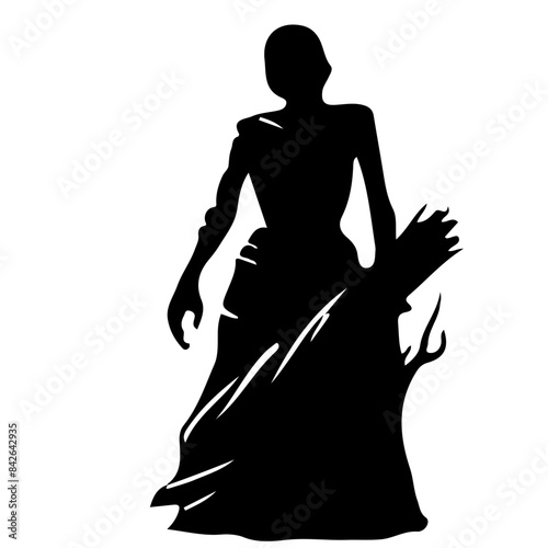 Halloween Witch Silhouette 