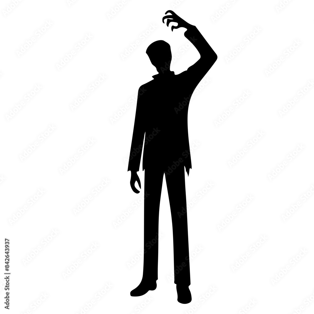 Sinister Halloween Horror Silhouette Sinister Halloween Horror Silhouette