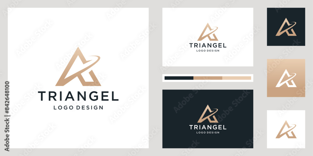 Initial Letter A Arrow modern vector logo design Initial Letter A Arrow modern vector logo design
