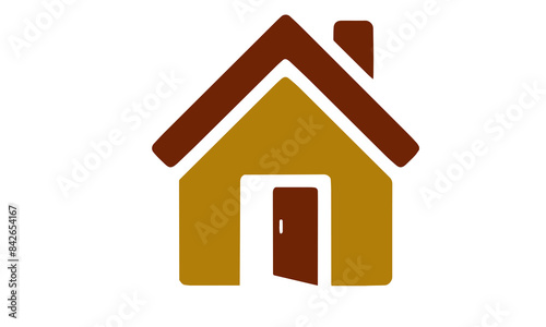 house icon isolated on white-house icon on white background © Art hub