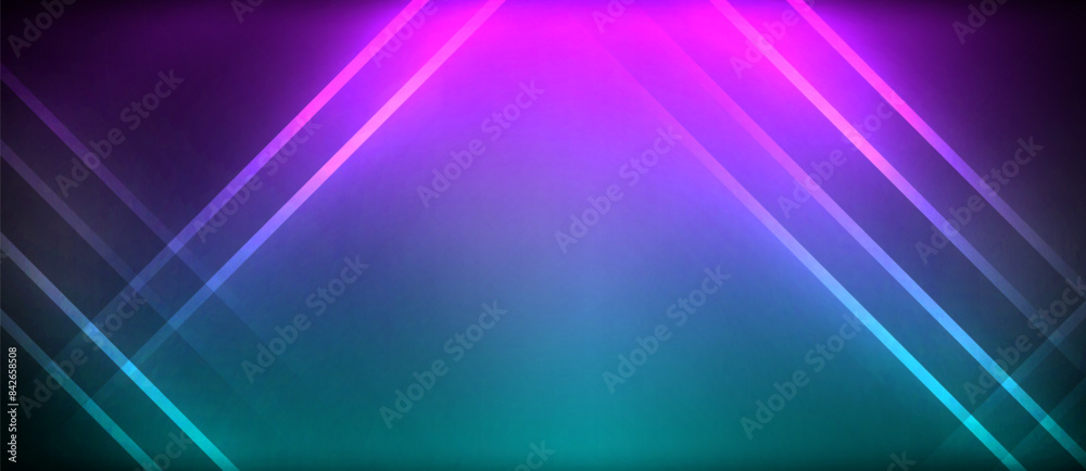 Neon glowing circle rays, light round lines in the dark, planet style neon wave lines. Energetic electric concept design for wallpaper, banner, background Neon glowing circle rays, light round lines in the dark, planet style neon wave lines. Energetic electric concept design for wallpaper, banner, background