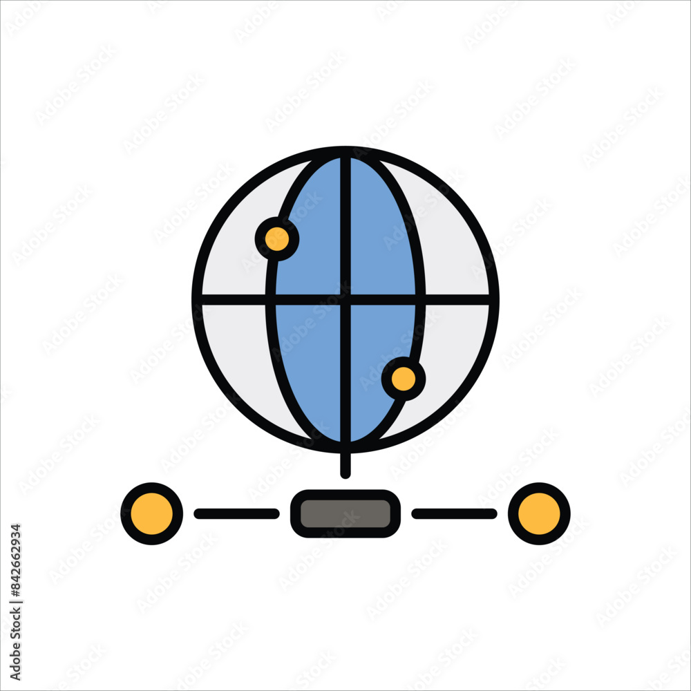 Global vector icon Global vector icon