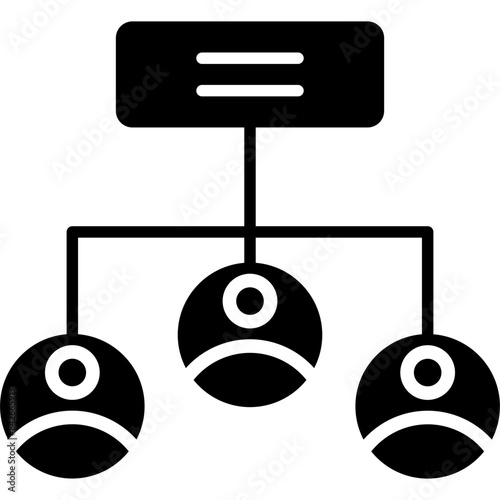 Hierarchical Structure Icon